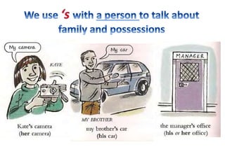 Whose and possessive 'S