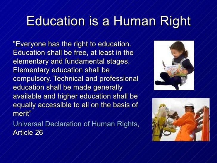Who should control education