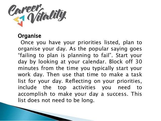 tips for better life pdf
