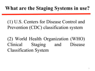 WHO Staging of HIV and AIDS.ppt
