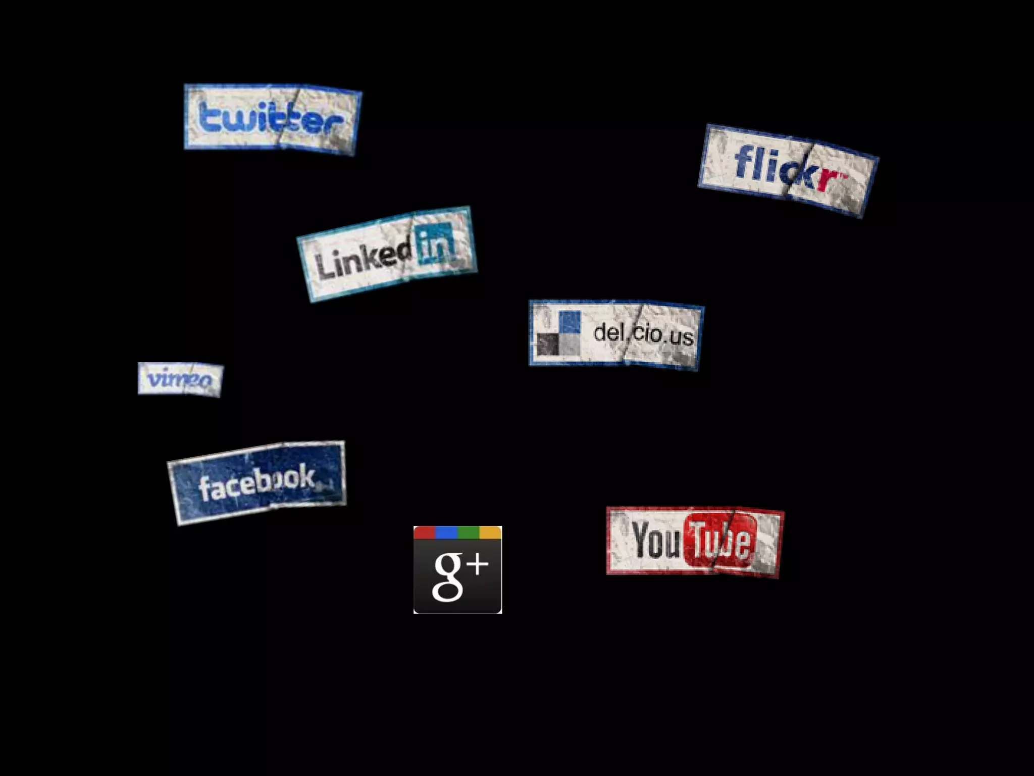  New social media tools cropping up all the time!
So many ways people can talk about you!
 