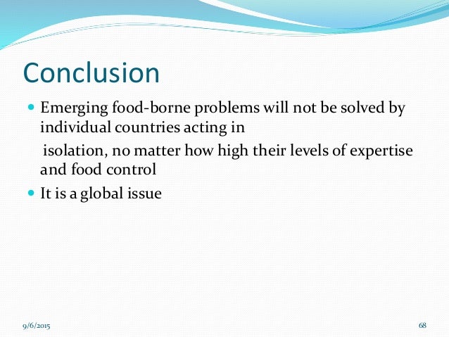 food safety conclusion essay