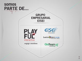 somos
PARTE DE...
GRUPO
EMPRESARIAL
EISEI

de sa rro llo s lati n o s

engage emotions

 
