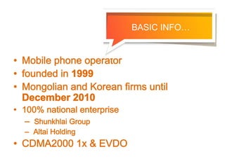 BASIC INFO…
 