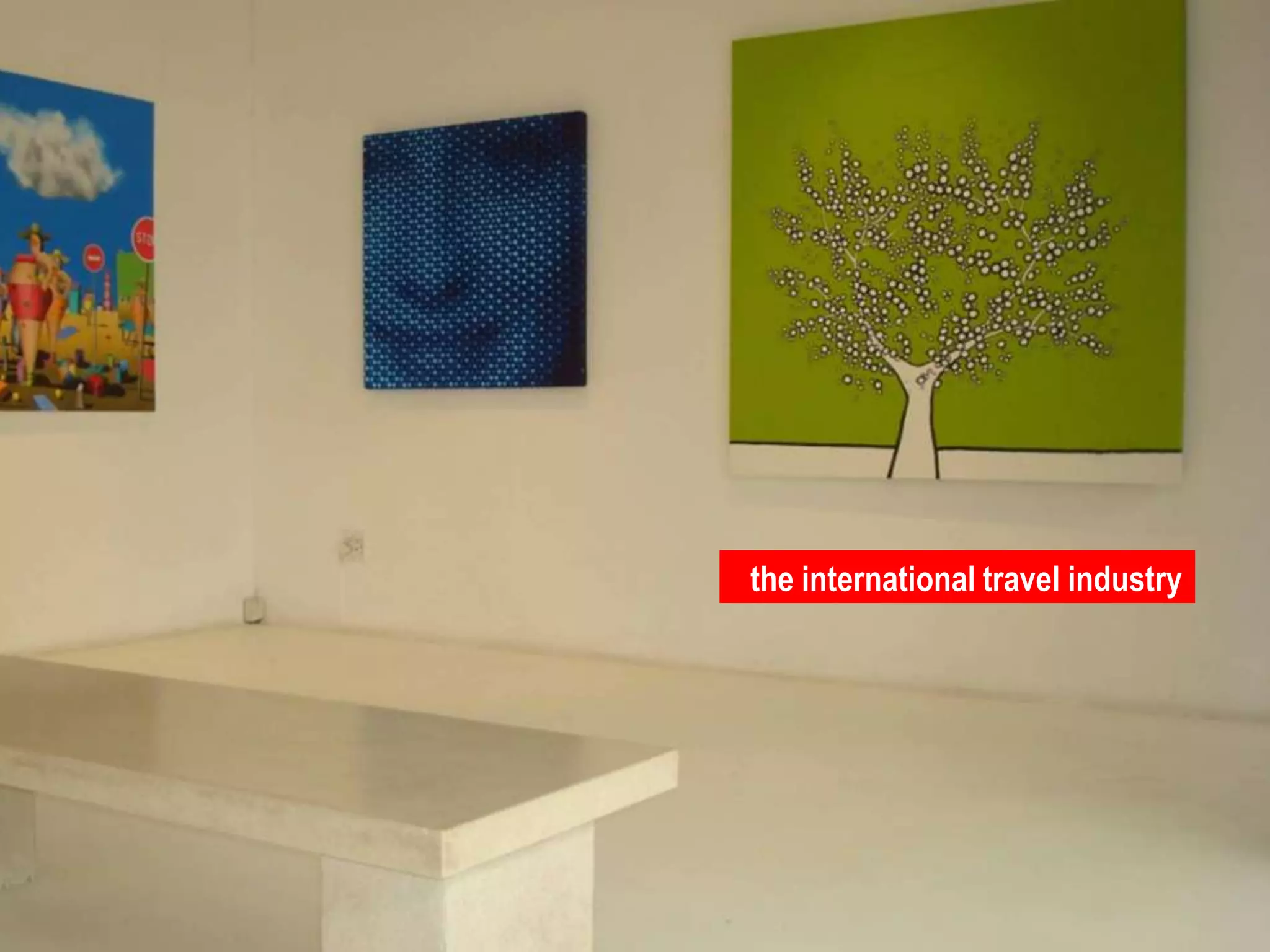 the international travel industry 