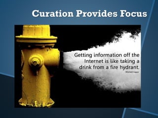 Curation Provides Focus
 