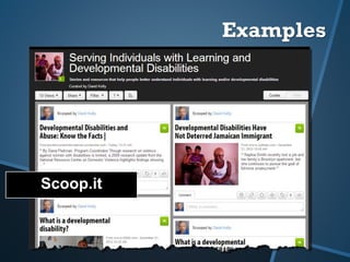 Examples
Scoop.it
 