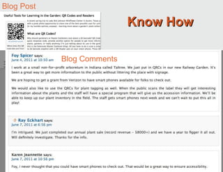 Know How Blog Post Blog Comments 