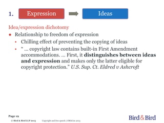 Who wins when copyright and free speech clash? | PPTX