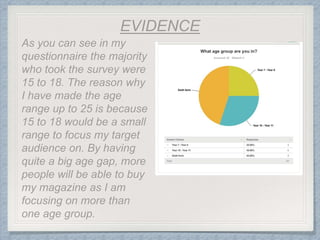 Who would be the audience for your media product?