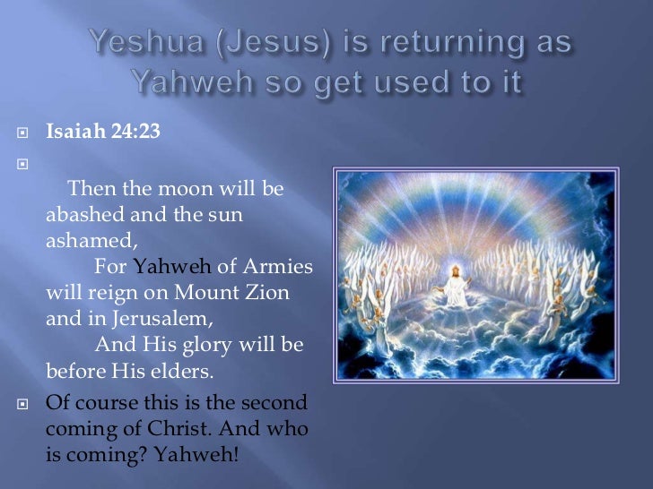 Who Yahweh Is Who Yahweh Is