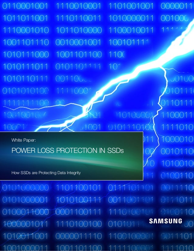 Power Loss Protection How SSDs are Protecting Data Integrity