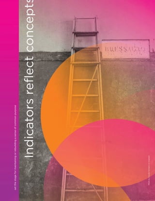 Indicators
reflect
concept
set
the
stage
for
maintaining
or
rebuilding
a
sense
of
common
purpose
Photo
by
Claudio
Schwarz
on
Unsplash
 