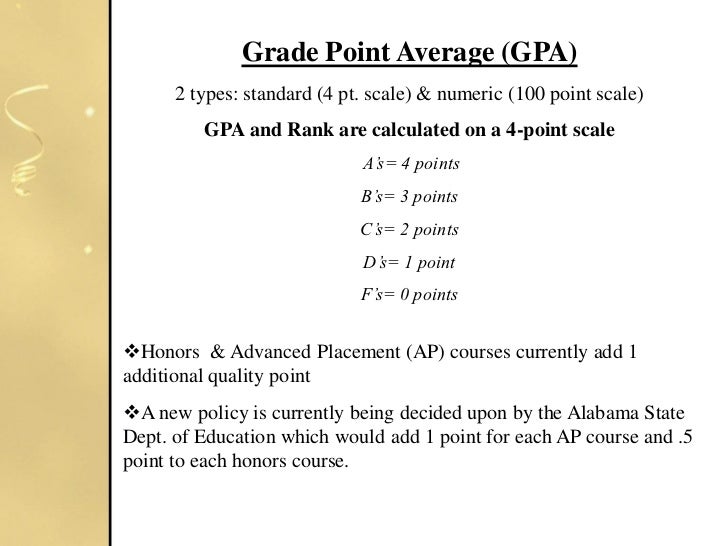 asu gpa scale