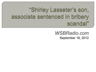 WSBRadio.com
 September 18, 2012
 