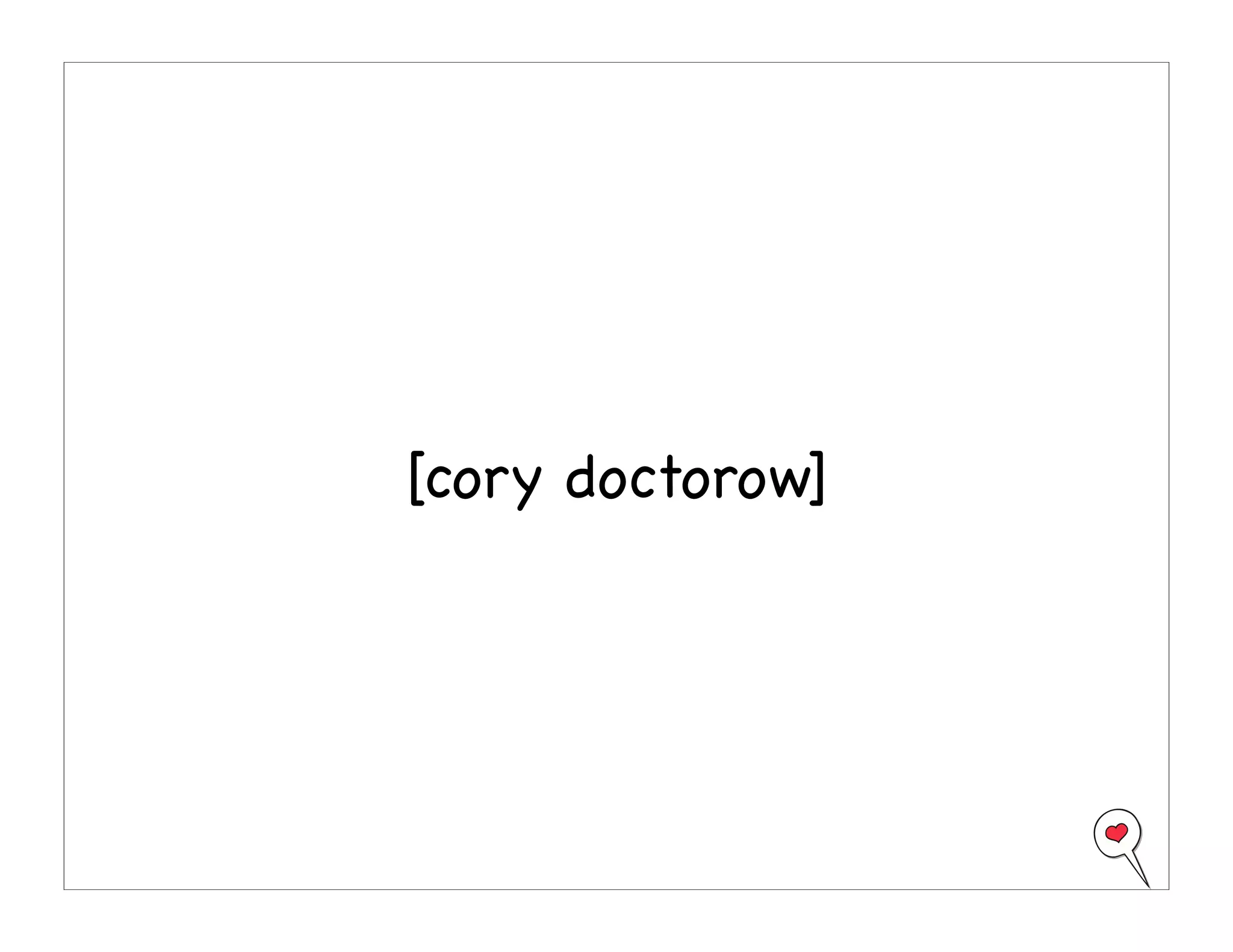 You and Your Whuffie Factor