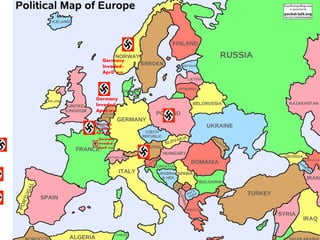 Germany
Invaded=
April 1940
Germany
Invaded=
April 1940
Germany
Invaded=
April 1940
Germany
Invaded=
April 1940
 