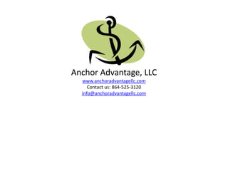 Why Anchor Advantage