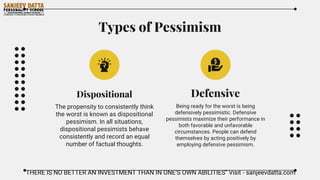 Why Avoid Pessimism?