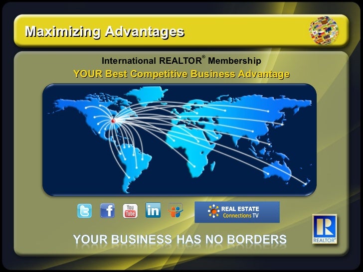 International REALTOR® Member ( IRM ) Benefits