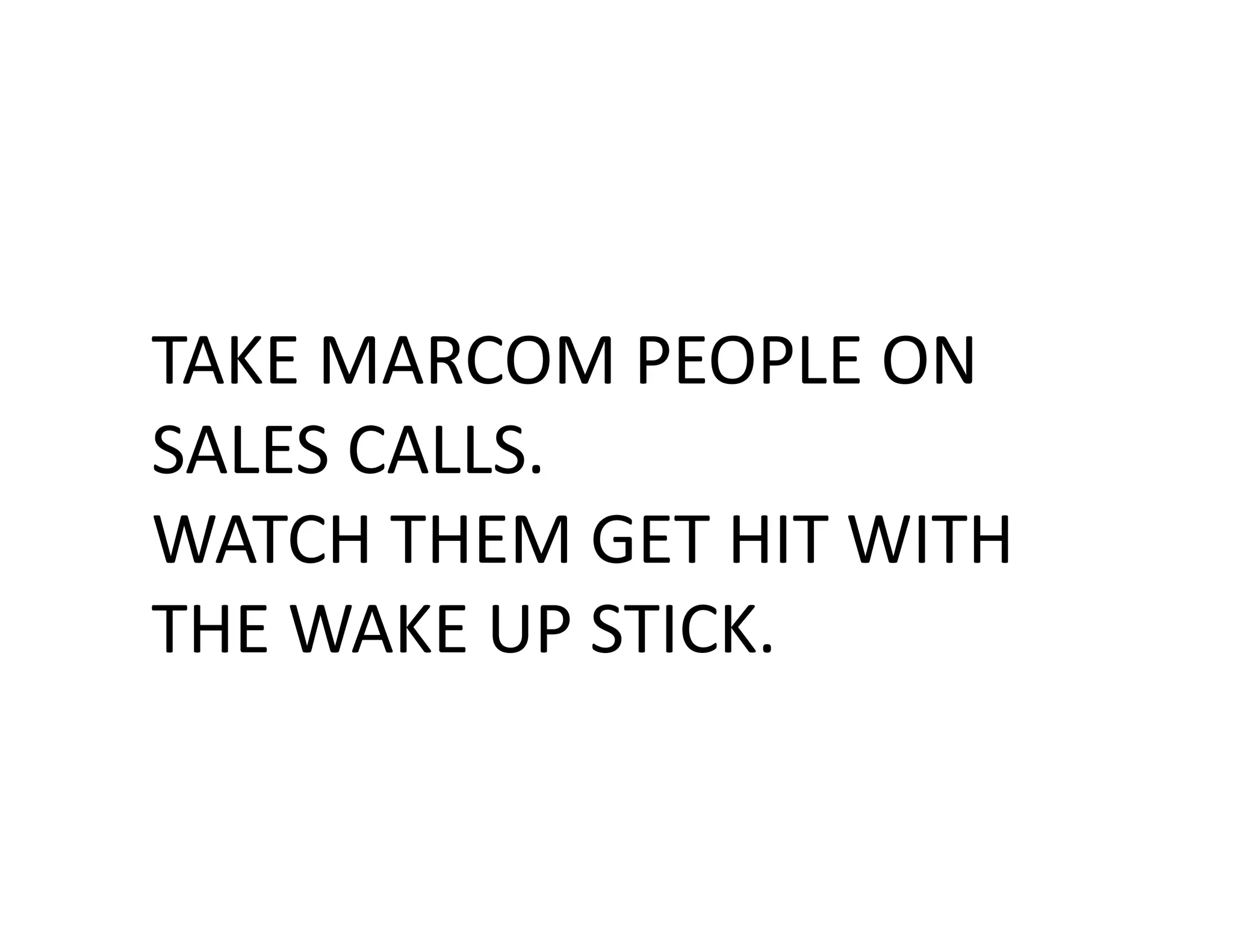 Sales and Marketing Collaboration