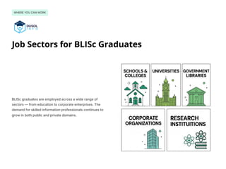 Comprehensive Guide to BLISc Course for Library Science Careers | PDF