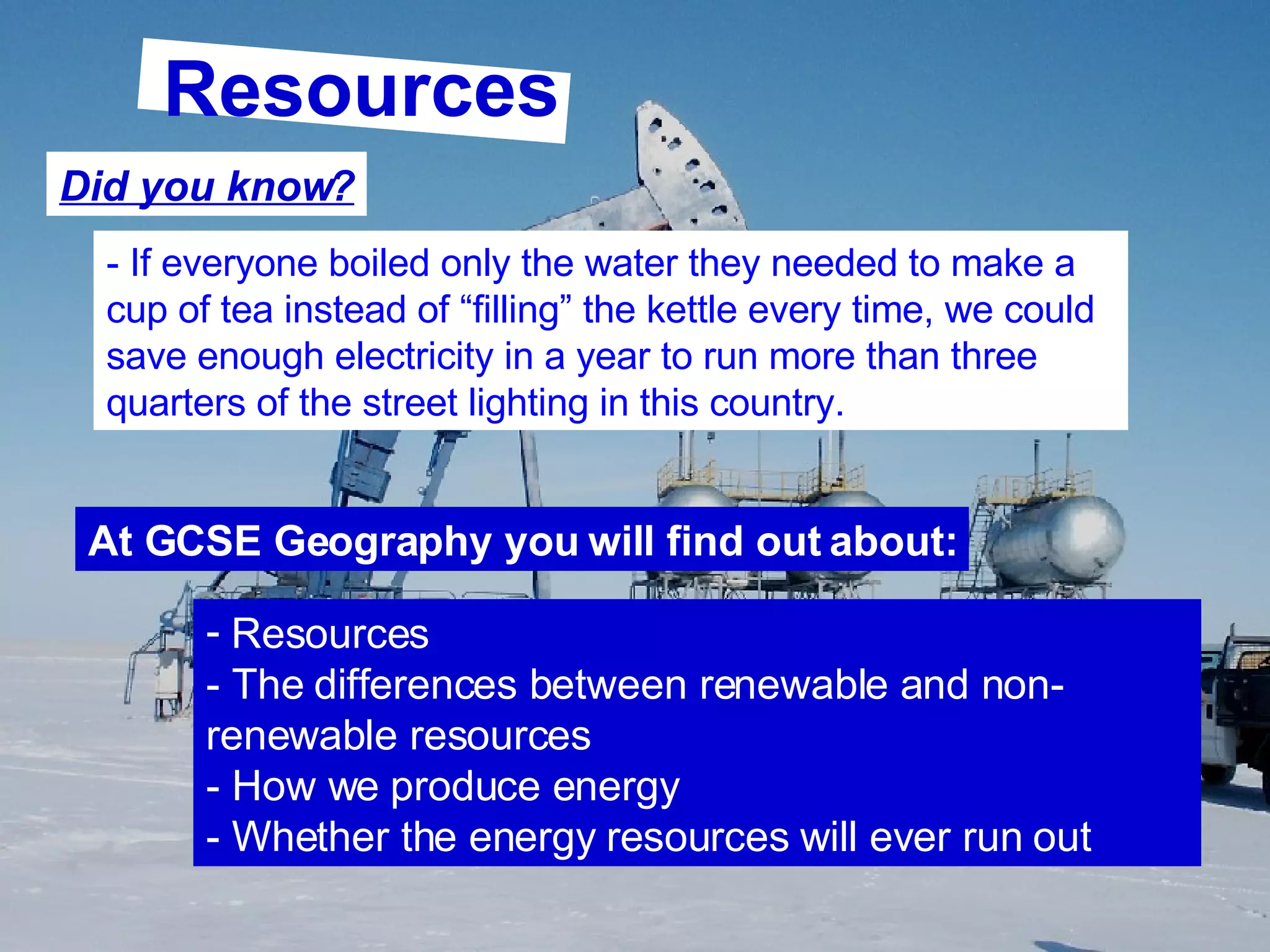 Why Choose Gcse Geography? | PPT