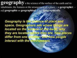 Why Choose Gcse Geography? | PPT