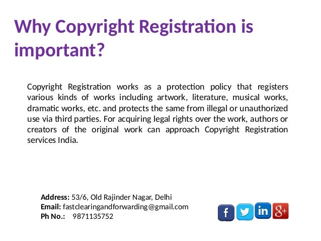 why is copyright important