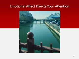 Emotional Affect Directs Your Attention
26
 
