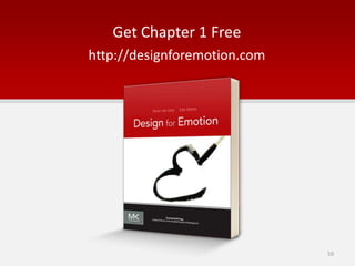 Get Chapter 1 Free
http://designforemotion.com
59
 