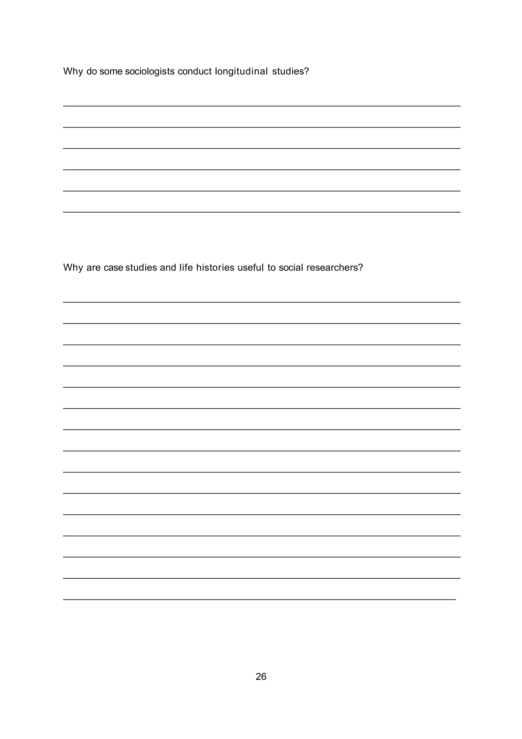 Why Do Sociologists Conduct Research