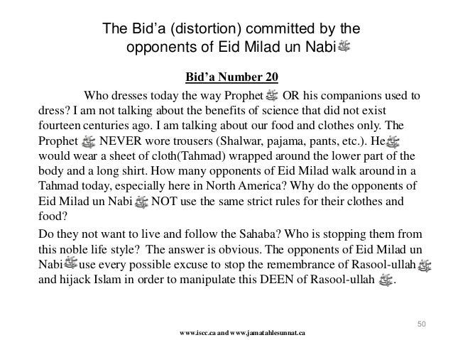 Why eid-milad-un-nabi