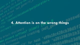 © 2017 ideas42 23
© 2015 ideas42 23
4. Attention is on the wrong things
 