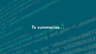 © 2017 ideas42 27
© 2015 ideas42 27
To summarize…
 