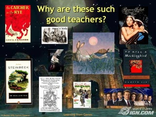 Why are these such good teachers? Amos’n’Andy The West Wing 