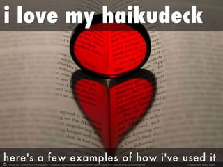 Photo by Camera Eye Photography - Creative Commons Attribution License https://www.flickr.com/photos/22605449@N06 Created with Haiku Deck