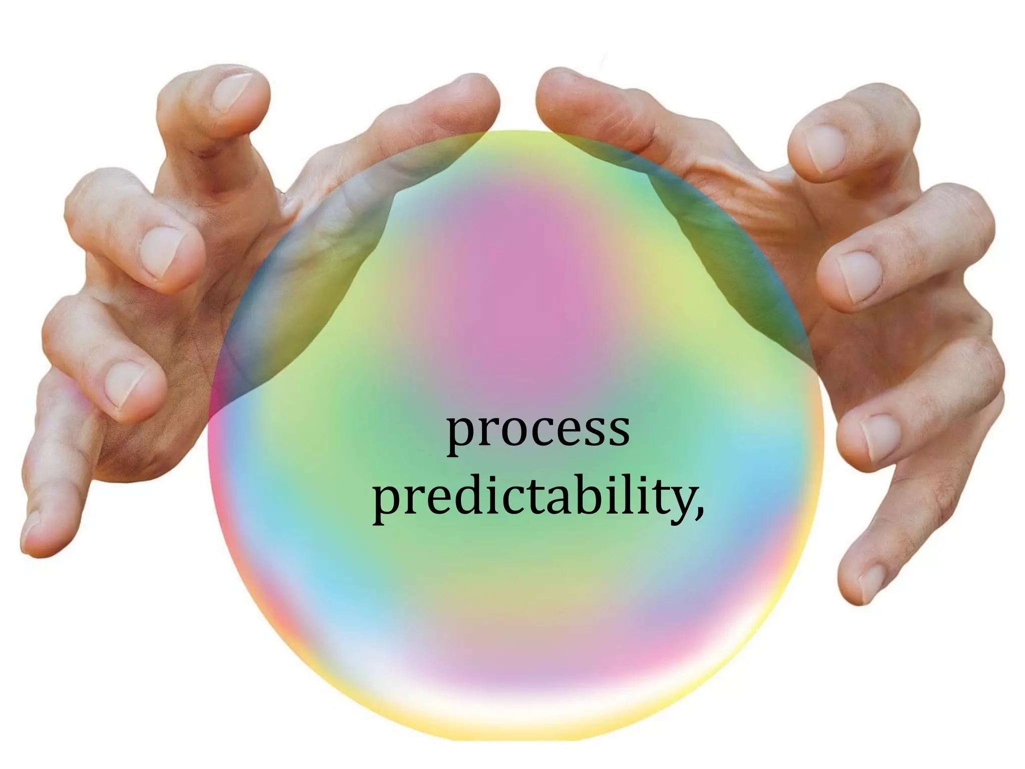 process
predictability,
 