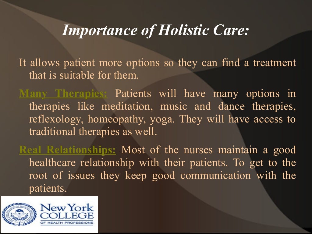 Why Holistic Nursing Care is Important?