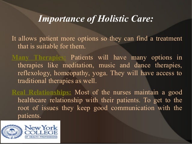 Why Holistic Nursing Care Is Important 
