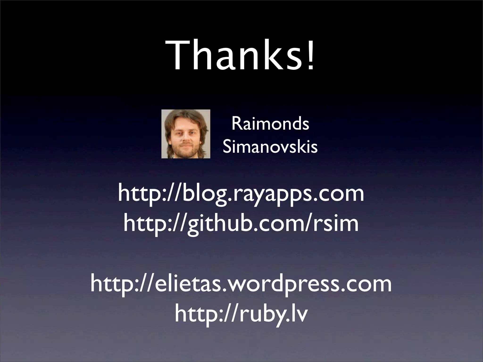 Why I Love Ruby On Rails