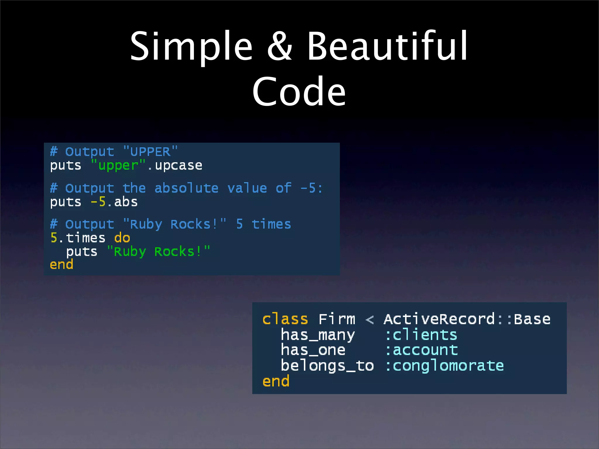 Why I Love Ruby On Rails