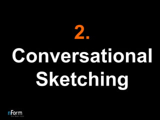 2.  Conversational Sketching 