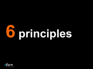 6  principles 