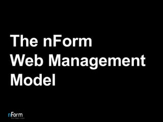 The nForm Web Management Model 