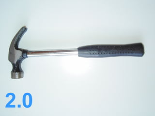 Top risks in Web 2.0 adoption Buzzword Compliance Build It and They Will Come Syndrome All problems solved by Web 2.0 Hammer 2.0 