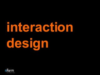 interaction design 