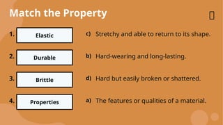 Combining Applications Understanding Material Mixing and Combining: Properties and Design ...