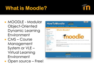 Why Moodle?