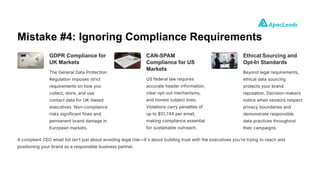 Why Most CEO Email List Campaigns Fail and How to Fix Them | PDF